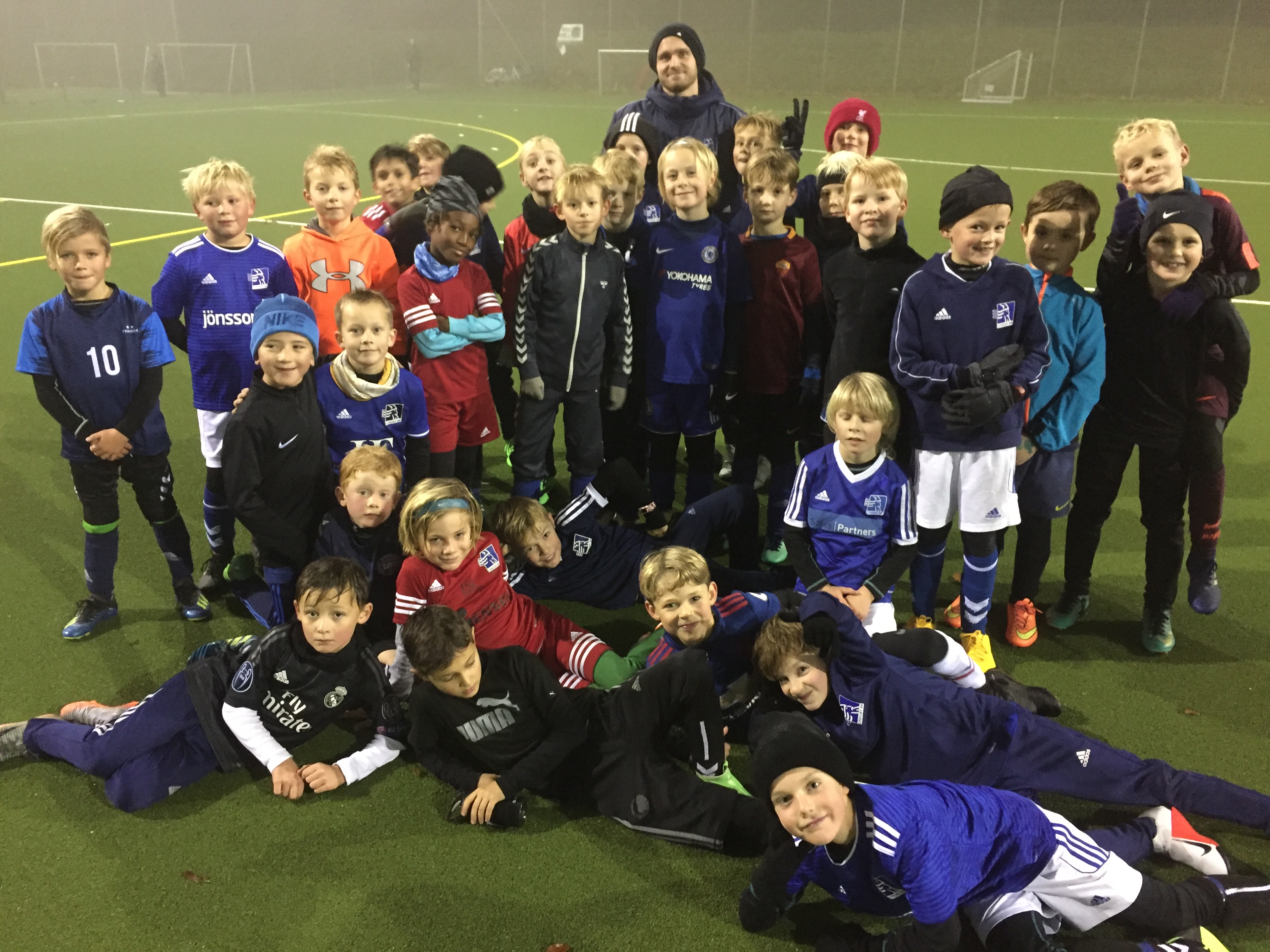 Lasse Petry trænede med U9