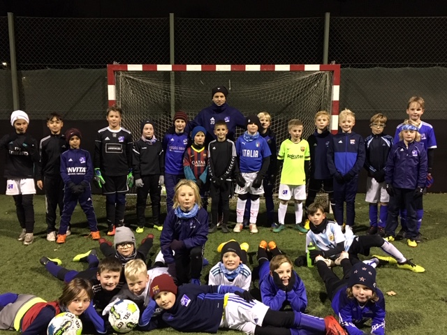 Nicklas Mouritsen trænede med U10
